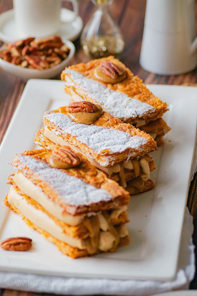 Mille feuille praliné